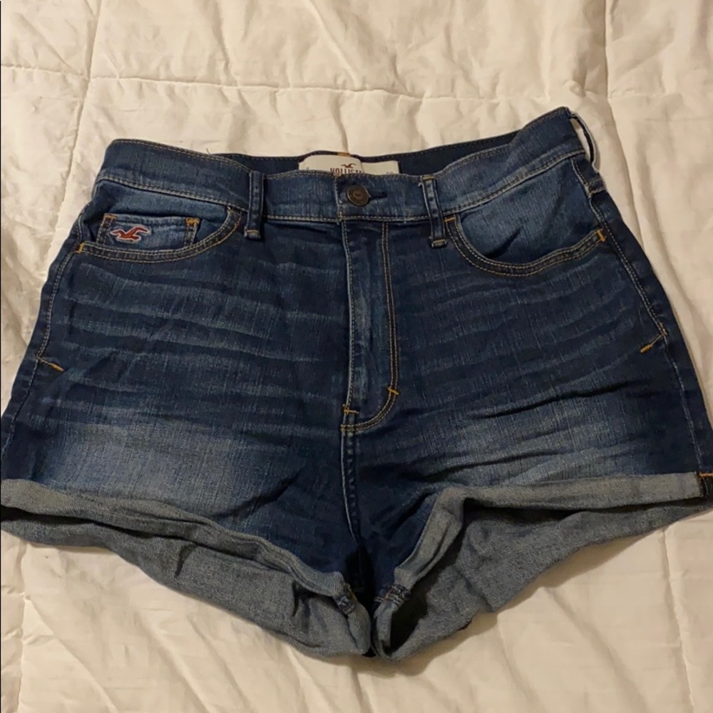 Hollister High Waisted Denim Shorts